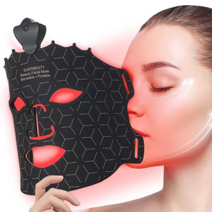 SUERBEATY Red Light Therapy Mask