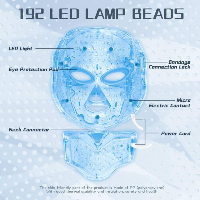 HXDZFX Red Light Therapy Mask - Image 2